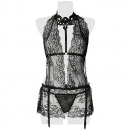 Buy GREY VELVET - LACE-SET with the best price