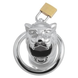 Voorusevöö Meestele Master Series - Tiger King Cock Cage With Lock