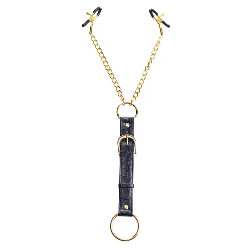Buy Master Series - Penitentiary Nipple Clamps and Cock Ring Set with the best price