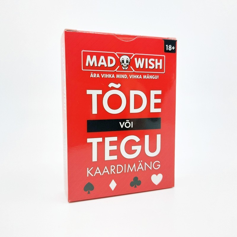 Mad Wish - Tõde Või Tegu Kaardimäng|MÄNGUD 18+