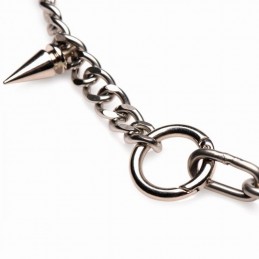 Buy Master Series - Punk Spiked Necklace Silver with the best price