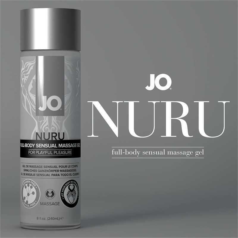 System Jo - Nuru Full Body Sensual Massaažigeel 240ml|MASSAAŽ