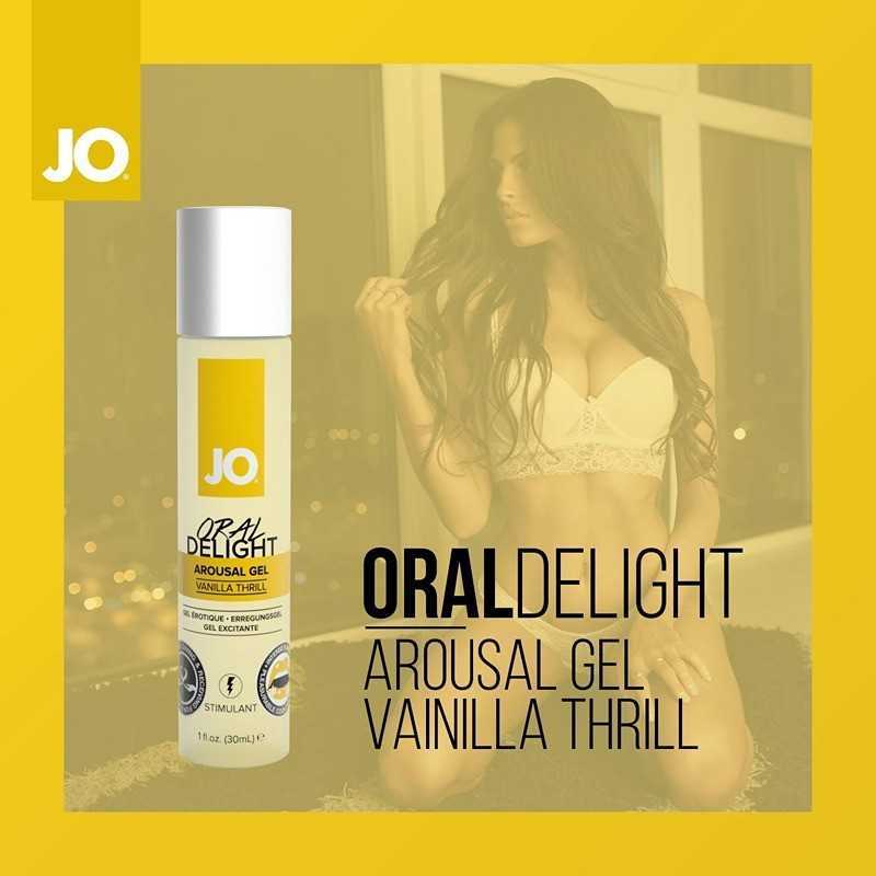 System Jo - Oral Delight Arousal Gel Vanilla Thrill 30ml|EROS APTEEK