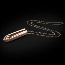 DORCEL - DISCREET PLEASURE GOLDEN BULLET Вибратор-Ожерелье с Позолоченной Вибропулей|ВИБРАТОРЫ