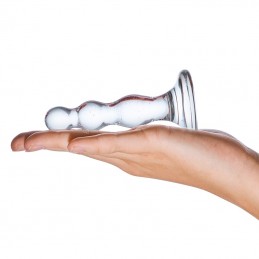Gläs - Triple Play Beaded Glass Butt Plug|DILDOD