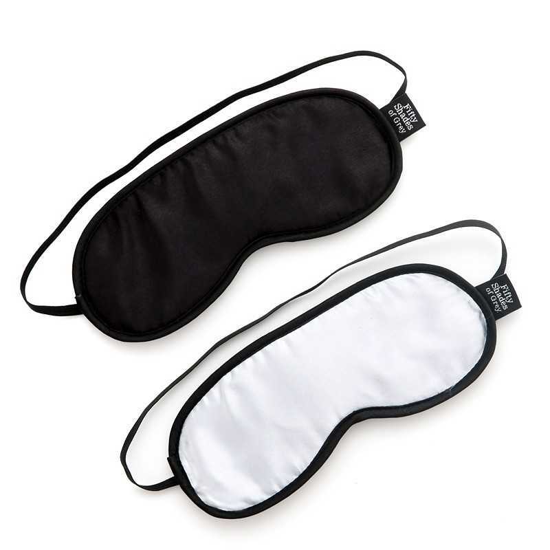 Buy Fifty Shades of Grey - No Peeking Soft Twin Blindfold Set with the best price