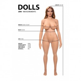 Buy DOLLS - Jeni - Realistic Sex Doll with the best price