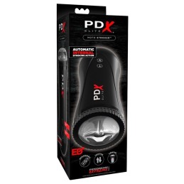PDX Elite - Moto Stroker Vibreeriv ja Tõukav Masturbaator