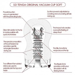 Tenga - SD Original Vacuum Cup Gentle|MASTURBATORS