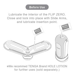 TENGA - FLIP ZERO МАСТУРБАОР БЕЛЫЙ