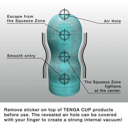 Tenga - Original Vacuum Cup Extra Cool Охлаждающий|МАСТУРБАТОРЫ