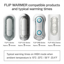 Tenga - Flip Zero 0 Red and Flip Warmer Set|MASTURBATORS