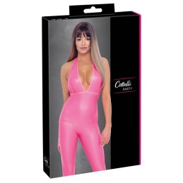 Cottelli - Party Pink Jumpsuit M