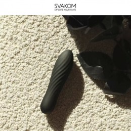 Svakom - Tulip Vibrator Black Мощный Вибратор-Пуля|ВИБРАТОРЫ