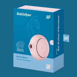 Satisfyer - Pro To Go 3 Vibreeriv Õhkstimulaator