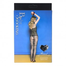 Buy Rimes - Model 7045 Black Bodystocking S-L with the best price
