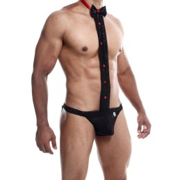 Mob Eroticwear - Tuxedo With Lace Thong