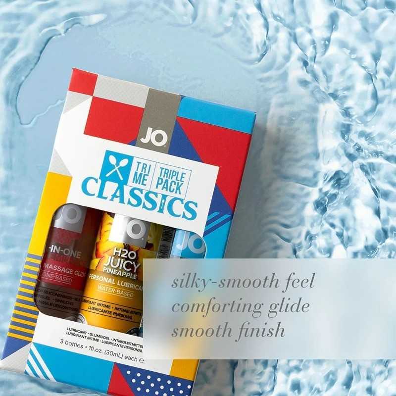 Buy System Jo - Tri Me Triple Pack Classic Water Based Lubricants with the best price