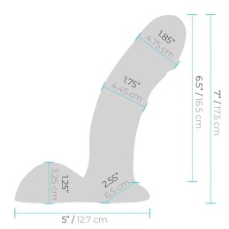 Pegasus – Puldiga 16,5 cm Roosa Realistlik Dildo Strapon-Komplekt Rakmetega