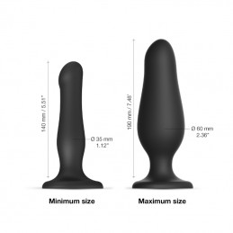 Buy Strap-on-me - Inflatable Dildo Black with the best price