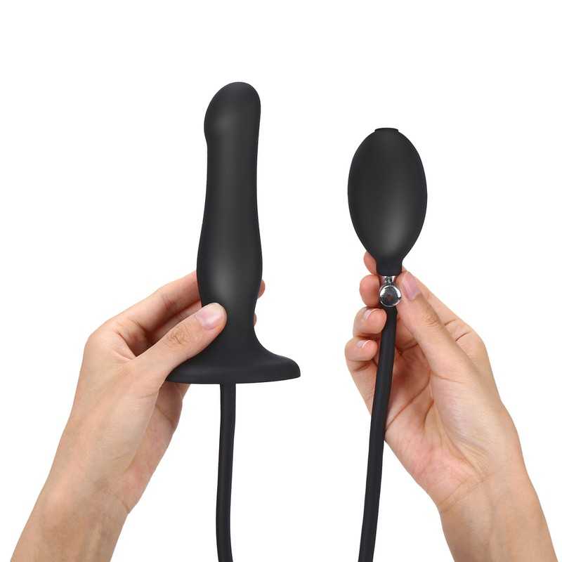 Buy Strap-on-me - Inflatable Dildo Black with the best price