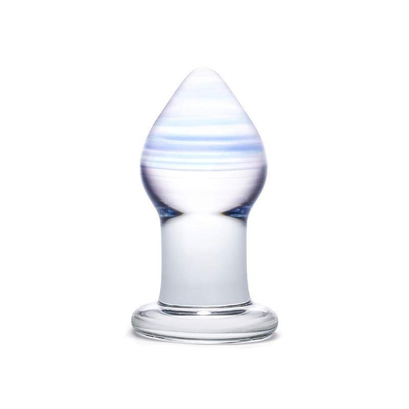 Gläs - Amethyst Rain Glass Butt Plug