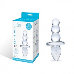 Gläs - Titus Beaded Glass Butt Plug|ANAL PLAY