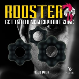 Velv'Or - Rooster Milo Pack Set of Robust Cock Rings 3шт