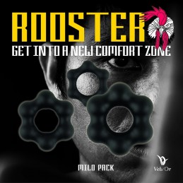 Velv'Or - Rooster Milo Pack Set of Robust Cock Rings 3шт|Кольца