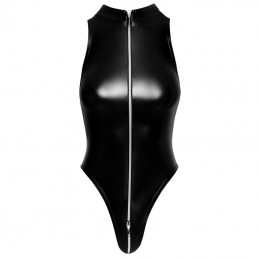 Buy Noir Handmade - Powerwetlook Bodysuit With Front Zipper with the best price