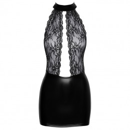 Buy Noir Handmade - Short Powerwetlook Dress With Lace Top with the best price