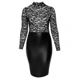 Buy Noir Handmade - Powerwetlook Dress With Lace Top Queen Size with the best price