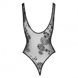 Buy Noir Handmade - Tulle Body With Patterned Flock Embroidery with the best price