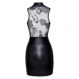 Buy Noir Handmade - Short Dress With Powerwetlook Skirt And Tulle Top with the best price