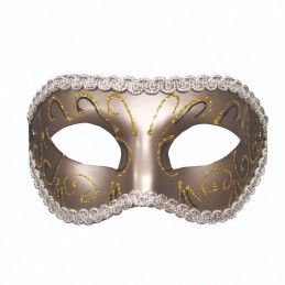 S&M - Grey Masquerade Маска