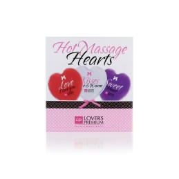 Buy LoversPremium - Hot Massage Hearts 3 pcs with the best price