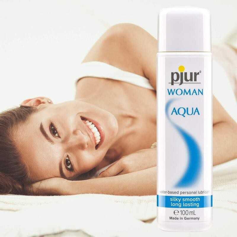Pjur - Woman Aqua 100 мл - смазка на водной основе|ГЕЛИ-СМАЗКИ
