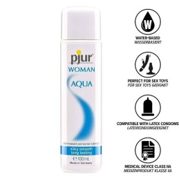 Pjur - Woman Aqua 100 мл - смазка на водной основе|ГЕЛИ-СМАЗКИ