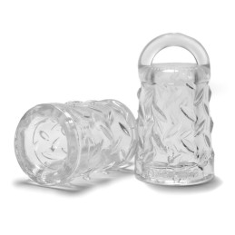 Oxballs - Gripper Nipple Puller Clear|COCK RINGS