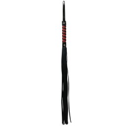 S&M - Red & Black Stripe Flogger|БДСМ