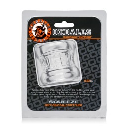 Oxballs - Squeeze Ballstretcher Clear|COCK RINGS