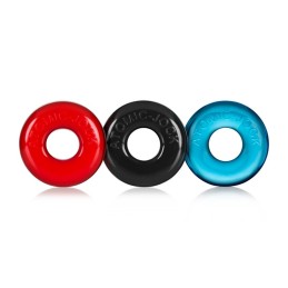 Oxballs - Ringer of Do-Nut 1 3-pack Multi|COCK RINGS