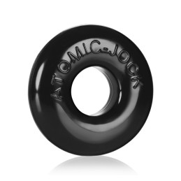 Oxballs - Ringer of Do-Nut 1 3-pack Black|PEENISERÕNGAD