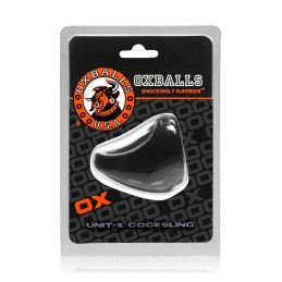 Oxballs - Unit-X Cocksling Black|COCK RINGS