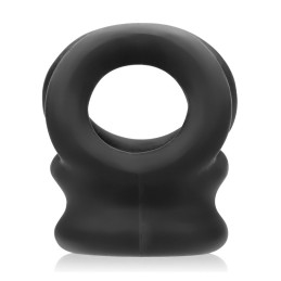 Oxballs - Tri-Squeeze Cocksling & Ballstretcher Black Ice|COCK RINGS