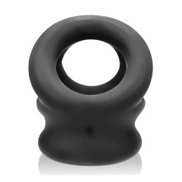Oxballs - Tri-Squeeze Cocksling & Ballstretcher Black Ice|COCK RINGS