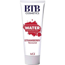 Buy BTB - Water Based Flavored Strawberry Lubricant 100ml with the best price