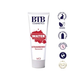 Buy BTB - Water Based Flavored Strawberry Lubricant 100ml with the best price