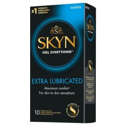 Manix Skyn Extra Lubricated презервативы без латекса 10шт|ПРЕЗЕРВАТИВЫ