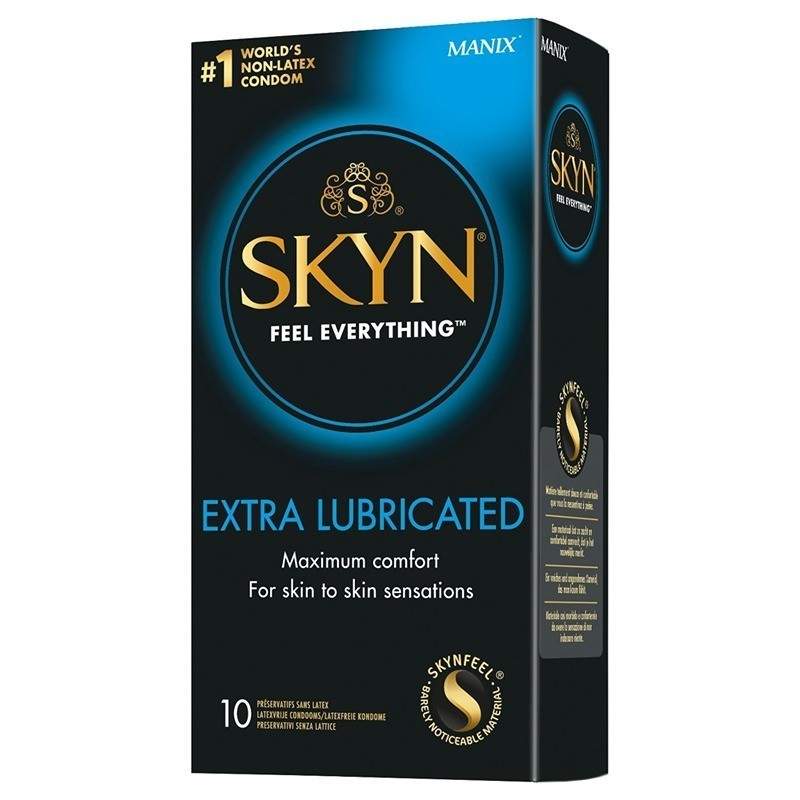 Manix Skyn Extra Lubricated презервативы без латекса 10шт